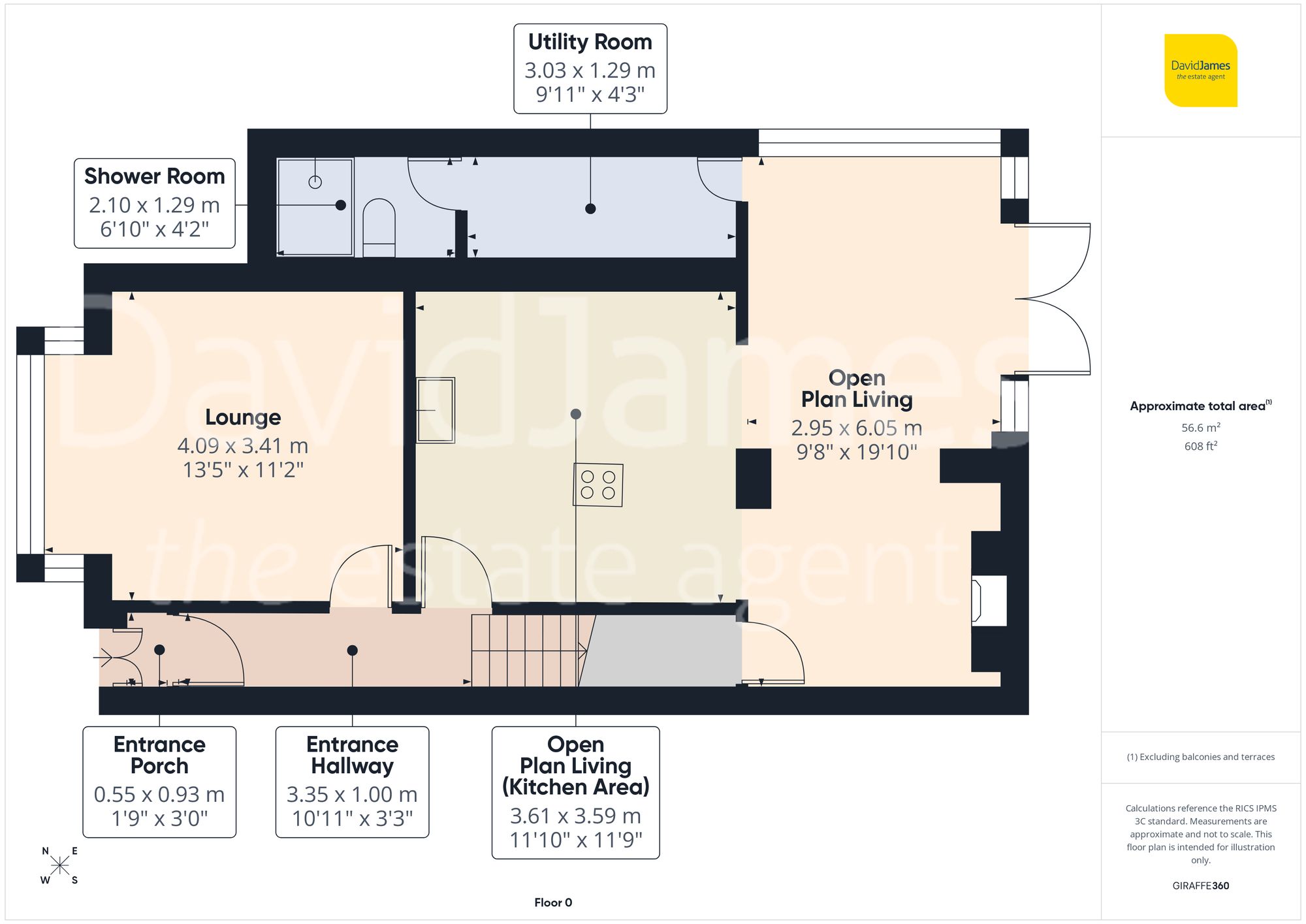 Floorplan for Woodborough Road, Mapperley, Nottingham