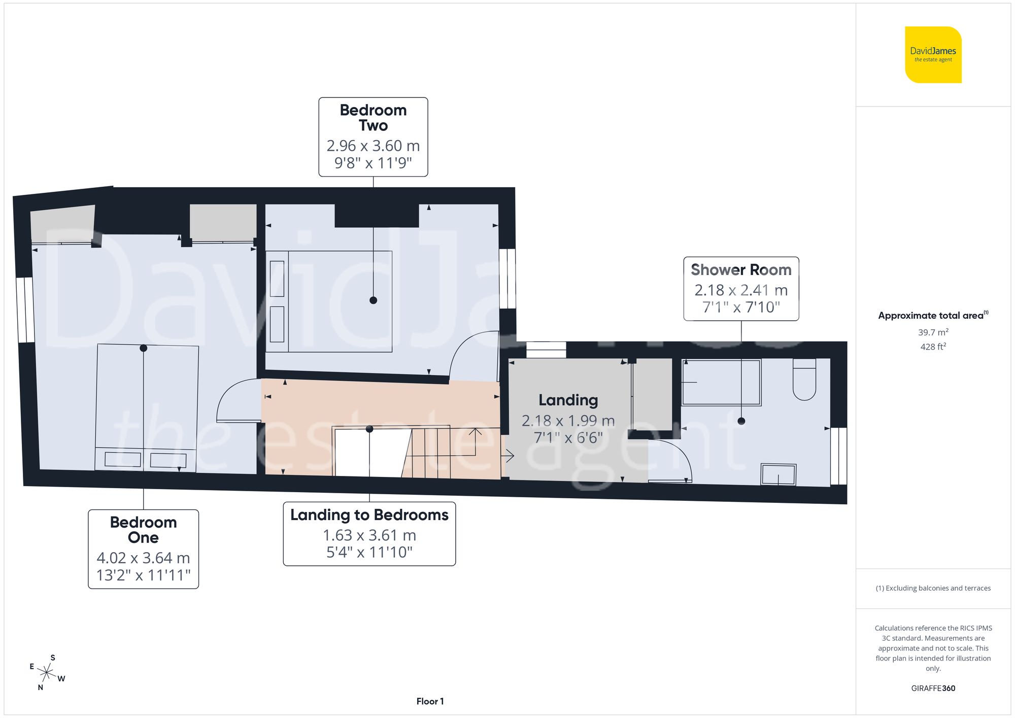 Floorplan for Elm Avenue, Carlton, Nottingham