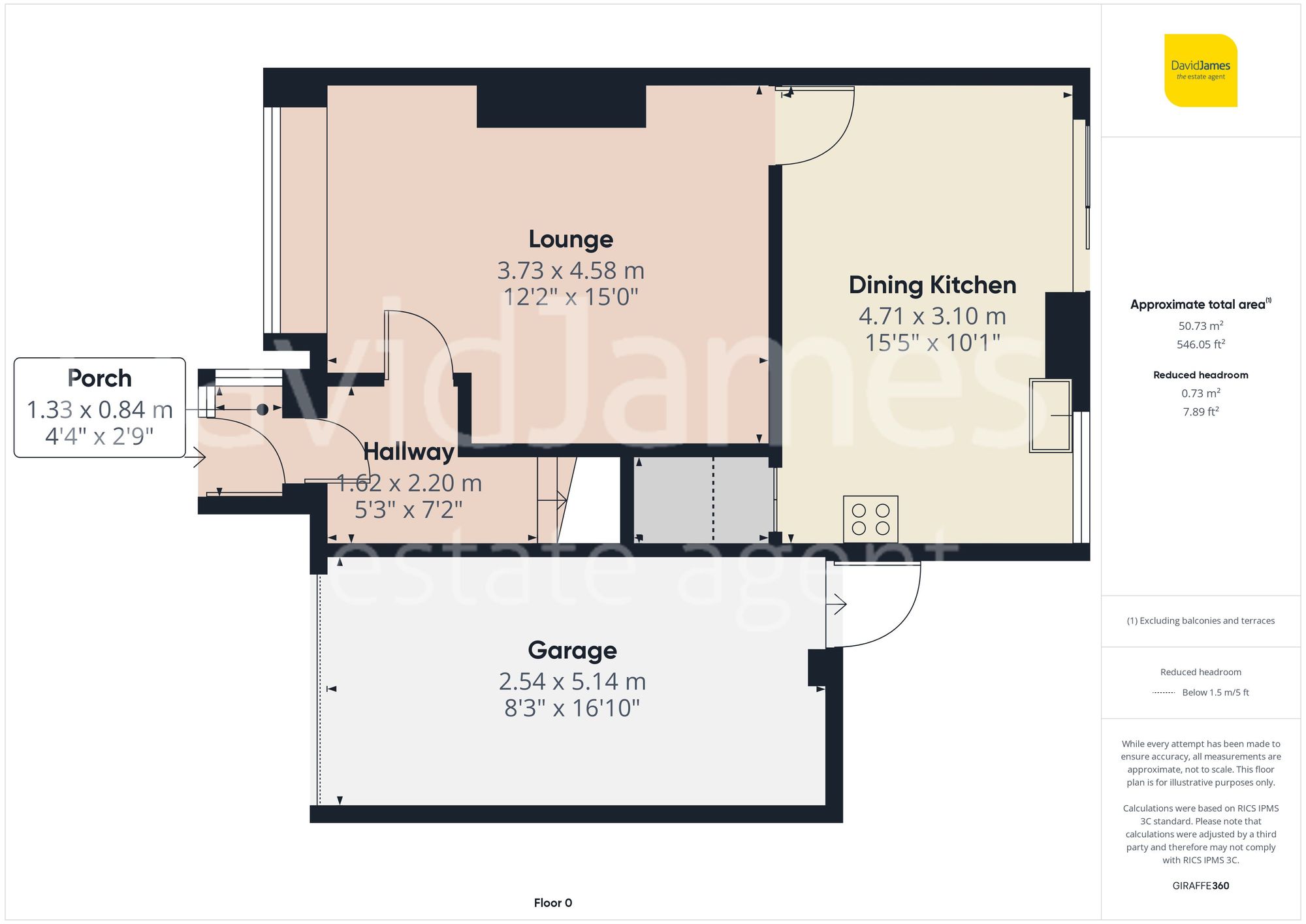 Floorplan for Meriac Close, Top Valley, Nottingham