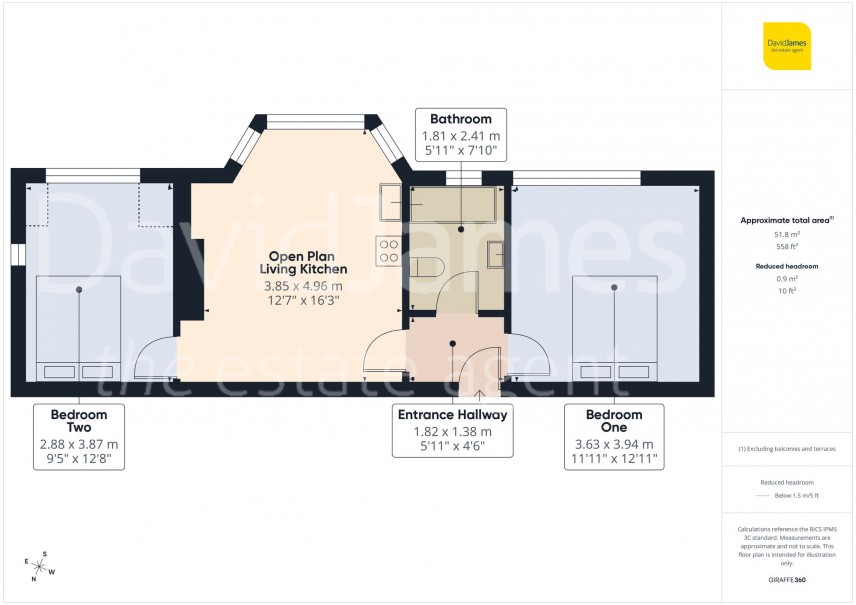 Floorplan for Kingswood House, Pelham Road, Carrington, Nottingham