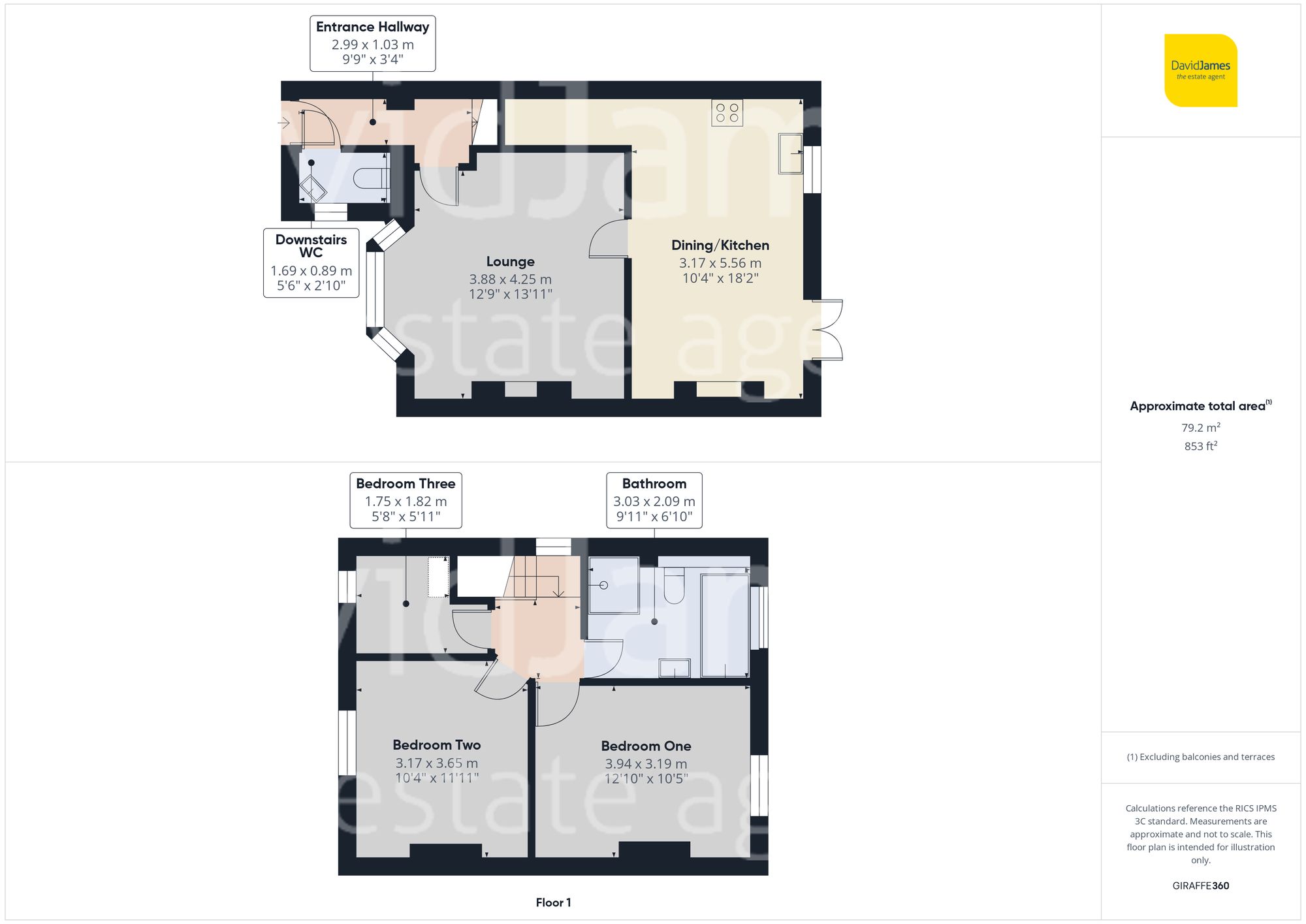 Floorplan for Cromwell Street, Carlton, Nottingham