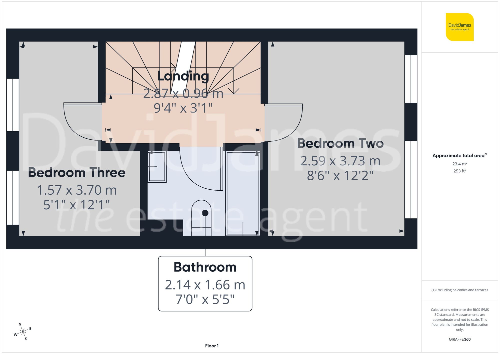 Floorplan for Tenter Close, Sutton in Ashfield, Nottinghamshire