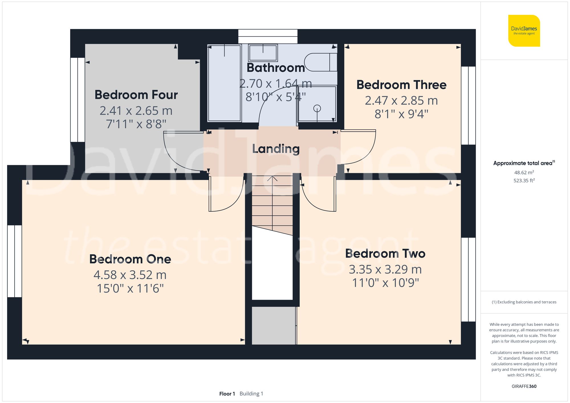 Floorplan for Newgate Close, Carlton, Nottingham