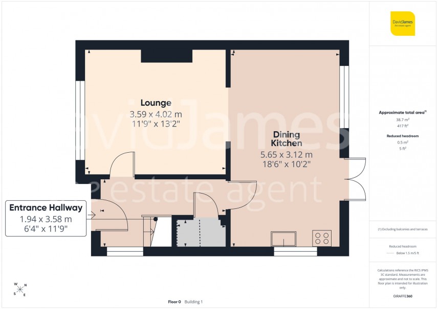 Floorplan for Rufford Road, Sherwood, Nottingham