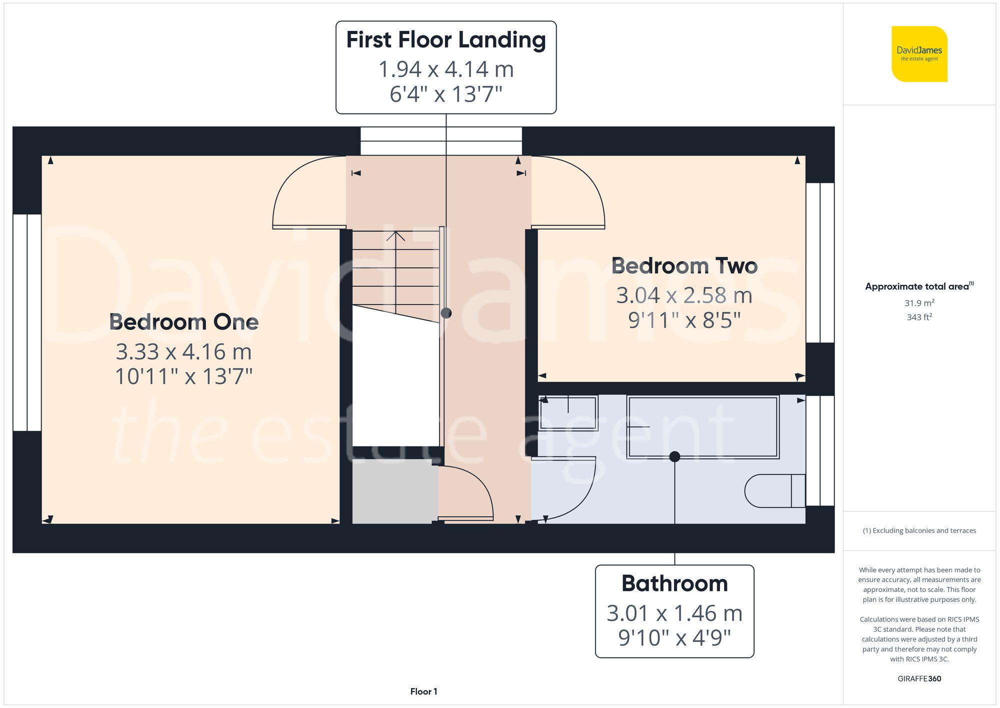 Floorplan for Bakerdale Road, Nottingham