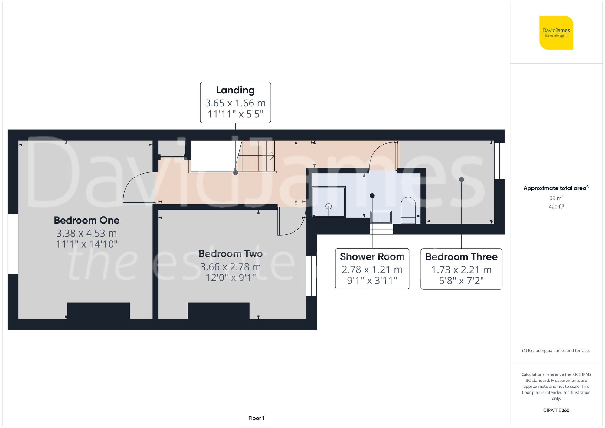 Floorplan for Chesterfield Road North, Mansfield, Nottinghamshire