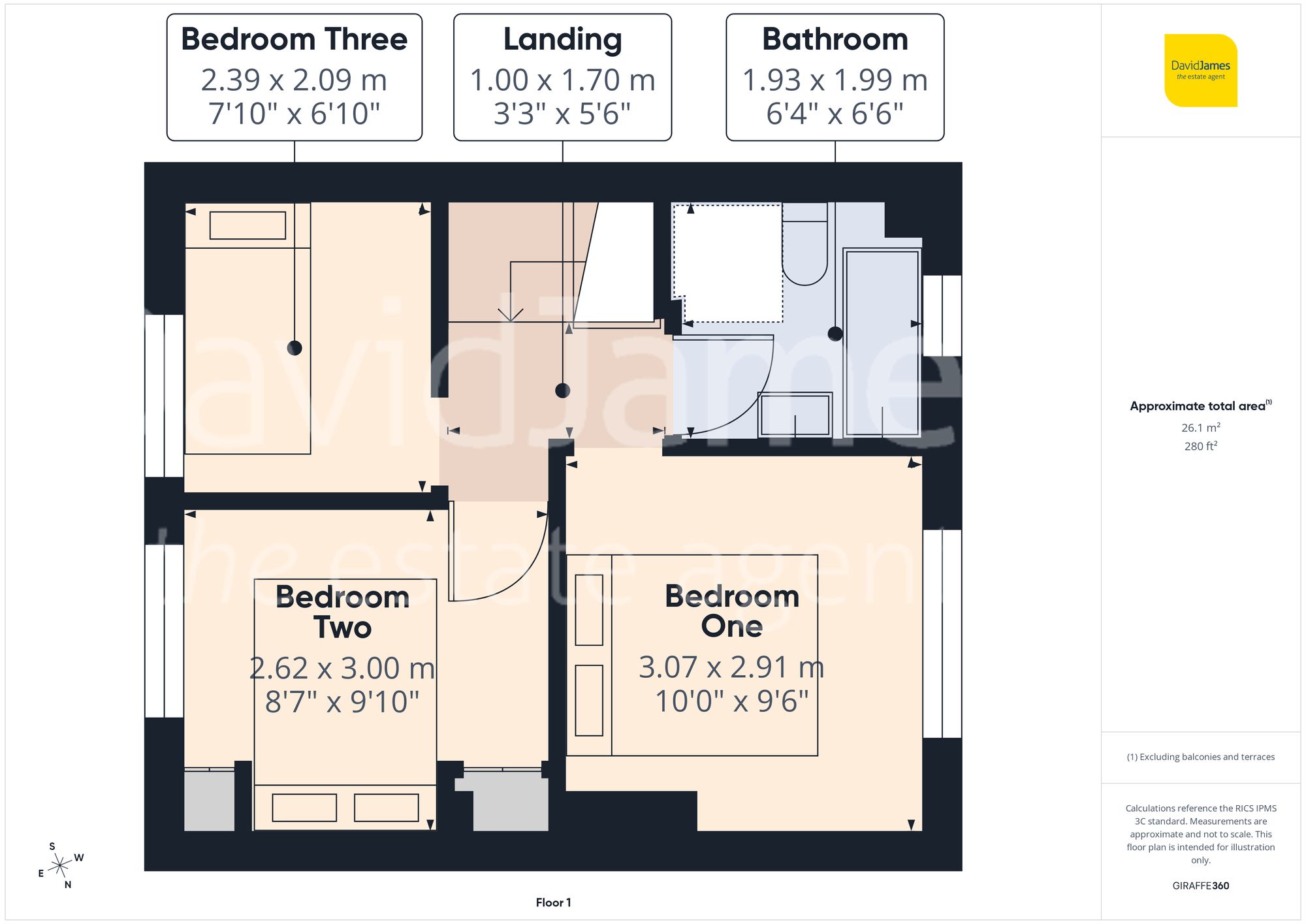 Floorplan for Windmill Lane, Nottingham