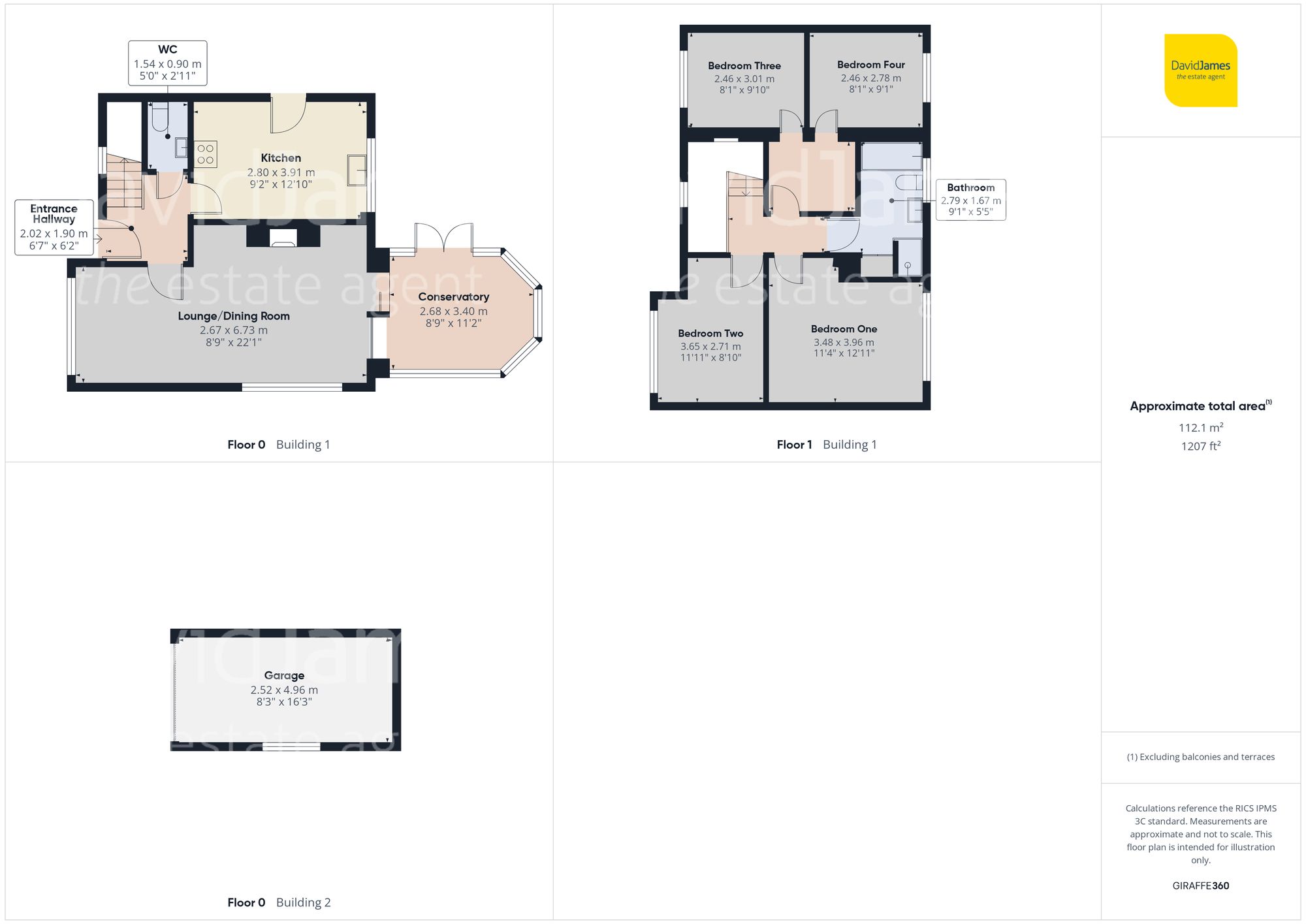 Floorplan for Central Avenue, Arnold, Nottingham