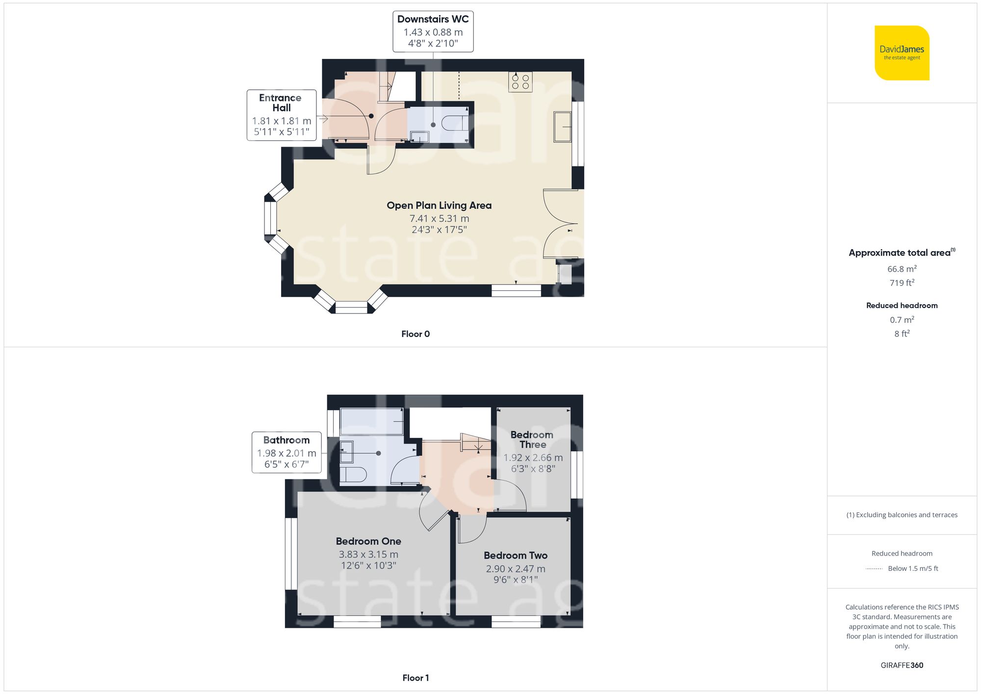 Floorplan for Blenheim Avenue, Mapperley, Nottingham