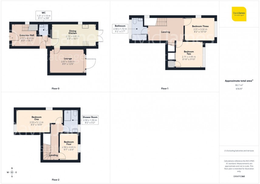 Floorplan for Edwards Lane, Nottingham, NG5