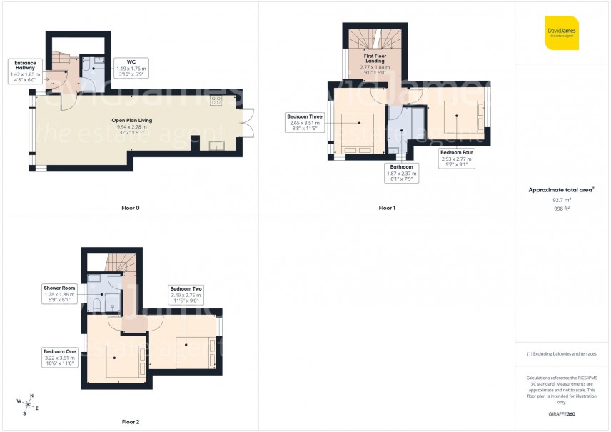 Floorplan for Edwards Lane, Nottingham, NG5