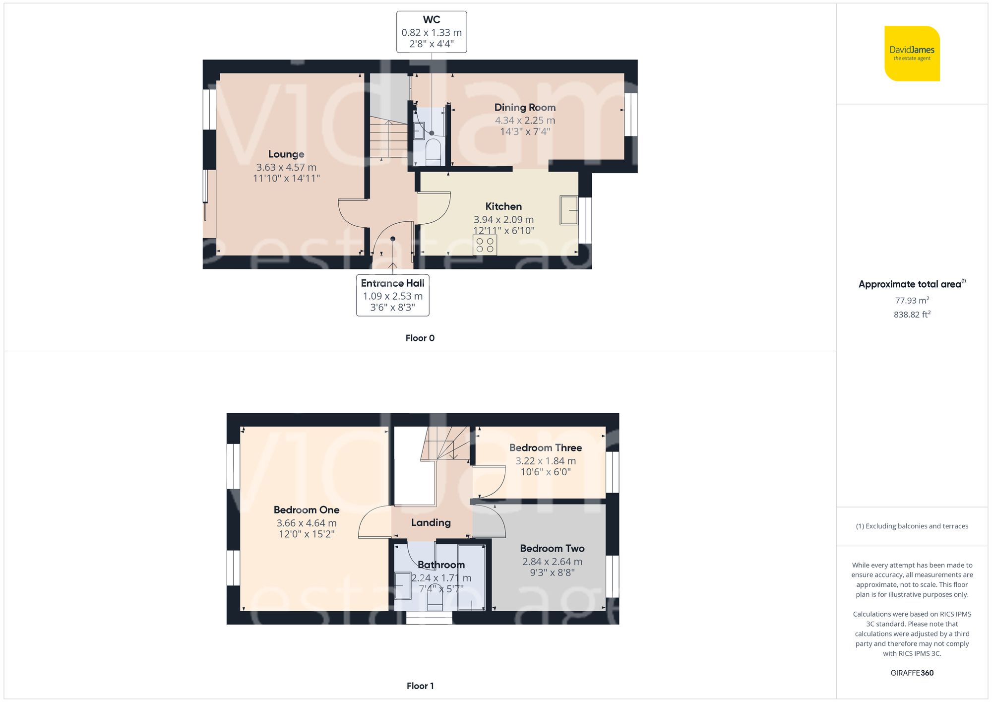 Floorplan for Whittingham Road, Mapperley, Nottingham