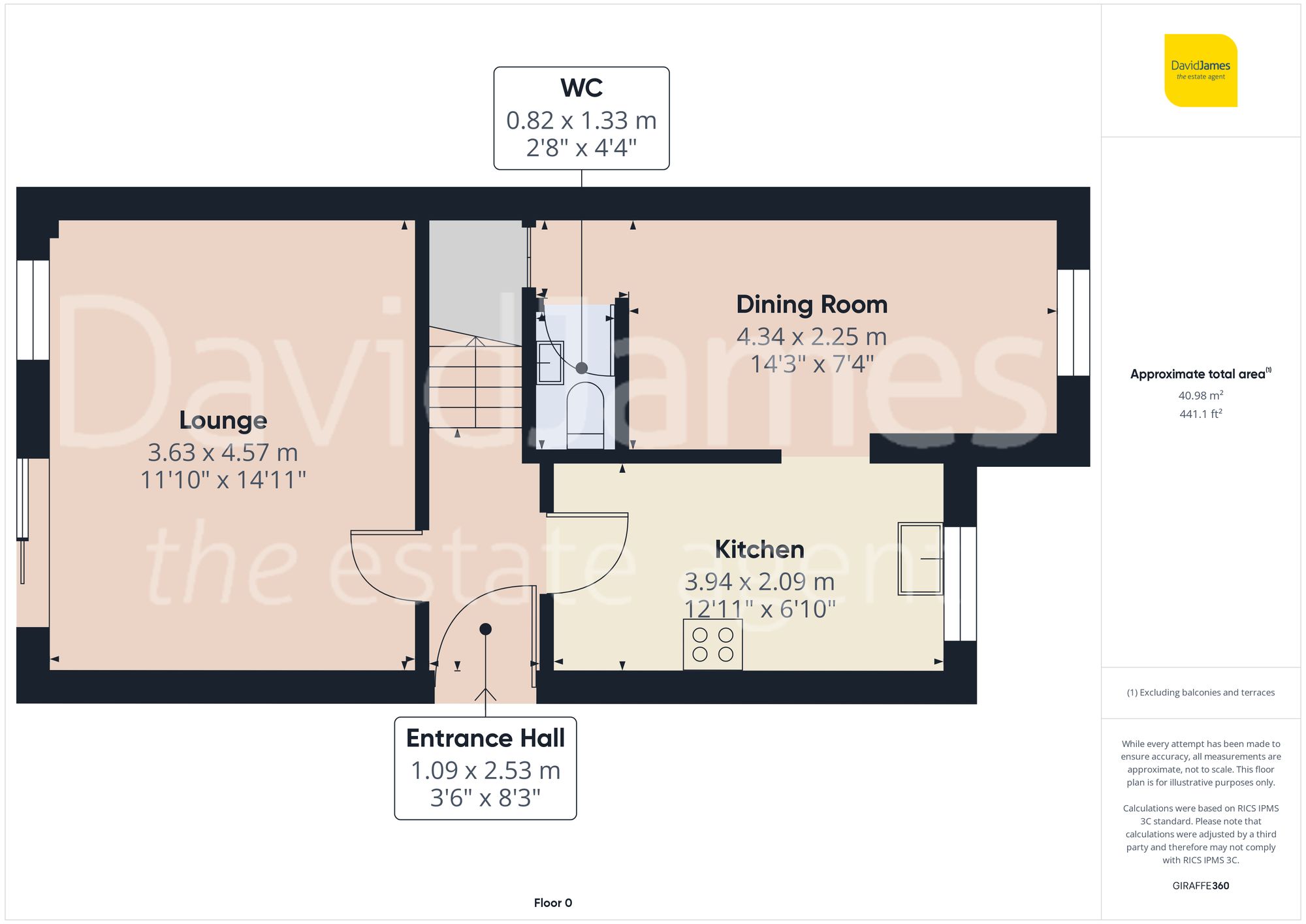 Floorplan for Whittingham Road, Mapperley, Nottingham