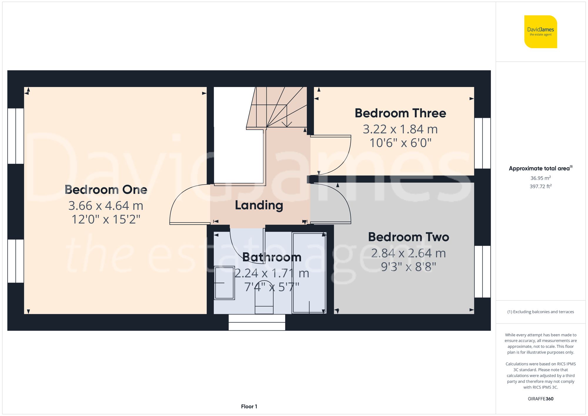Floorplan for Whittingham Road, Mapperley, Nottingham