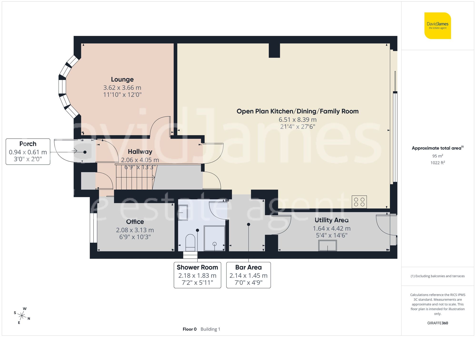 Floorplan for The Avenue, Sutton in Ashfield, Nottinghamshire