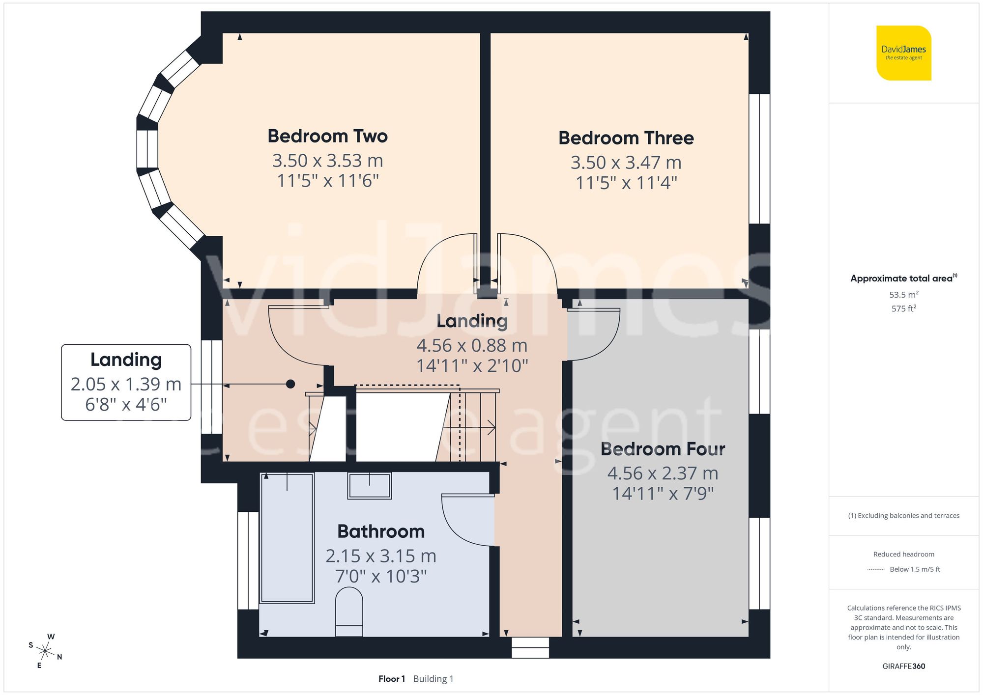 Floorplan for The Avenue, Sutton in Ashfield, Nottinghamshire