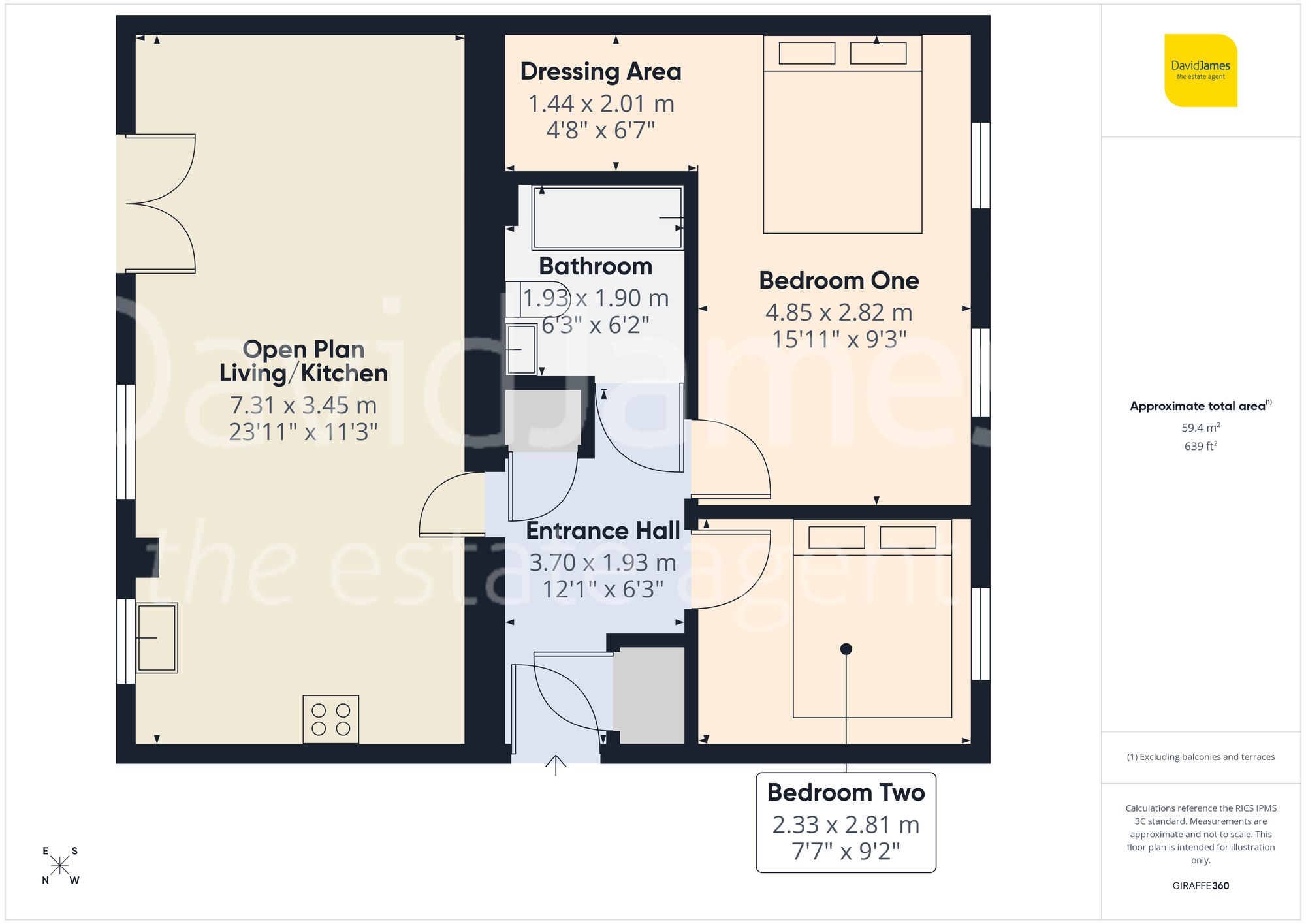 Floorplan for Clementine Drive, Mapperley, Nottingham