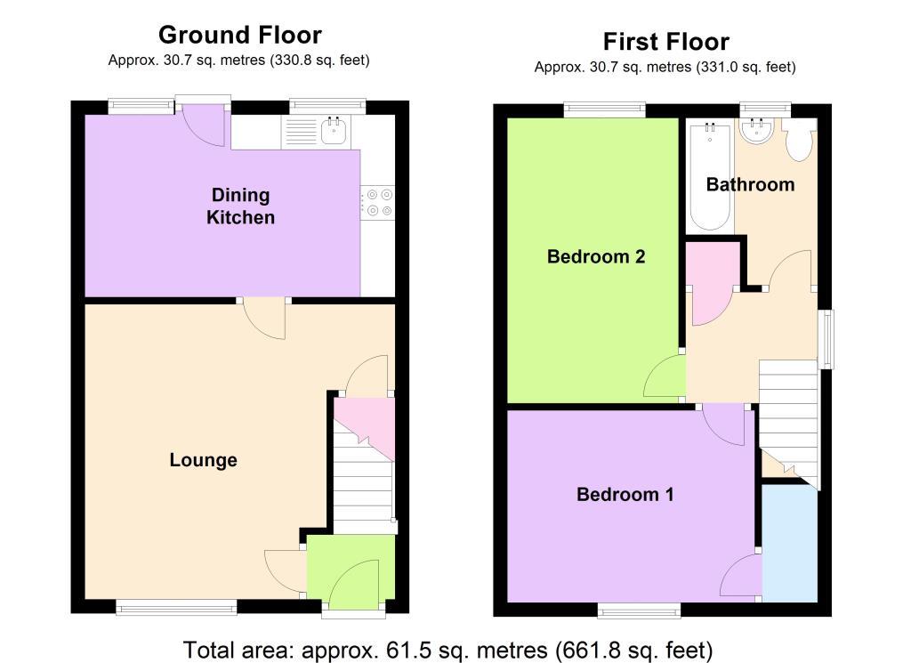 Floorplan for Magson Close, Nottingham