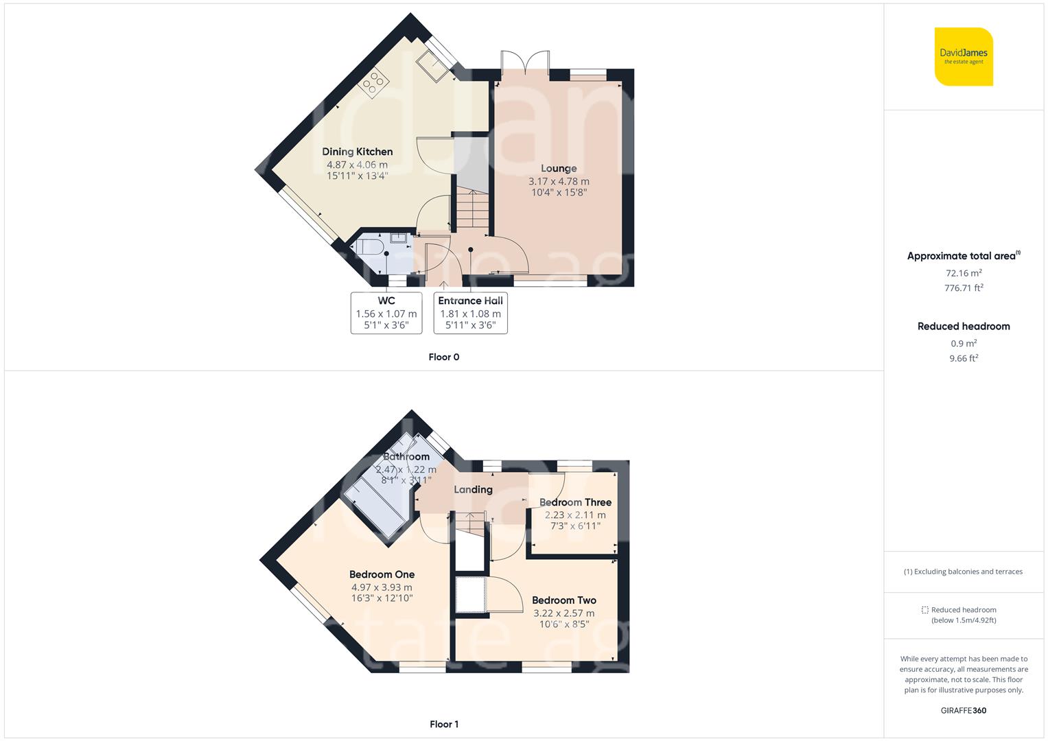 Floorplan for Gotheridge Drive, Gedling, Nottingham