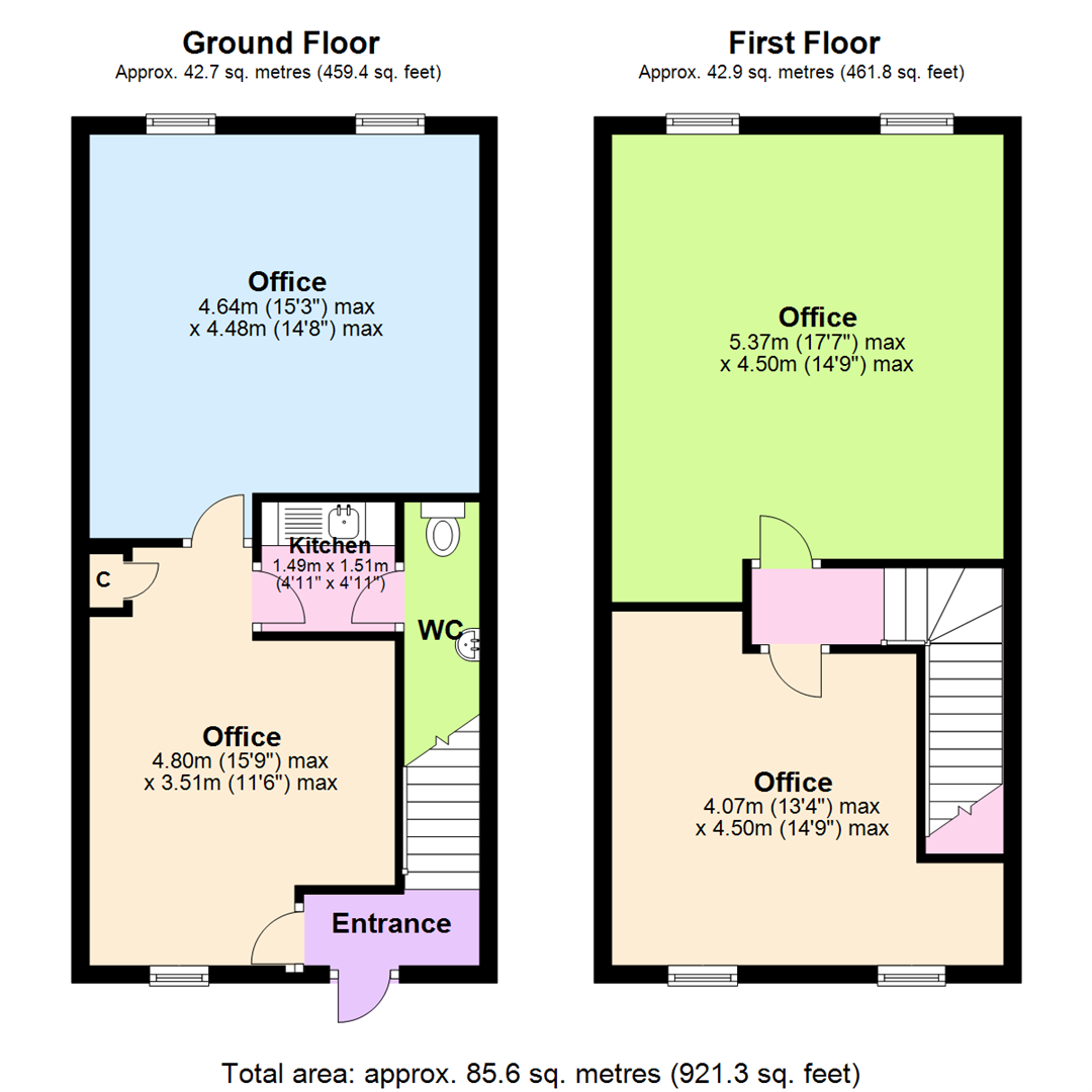 Floorplan for High Street, Arnold, Nottingham