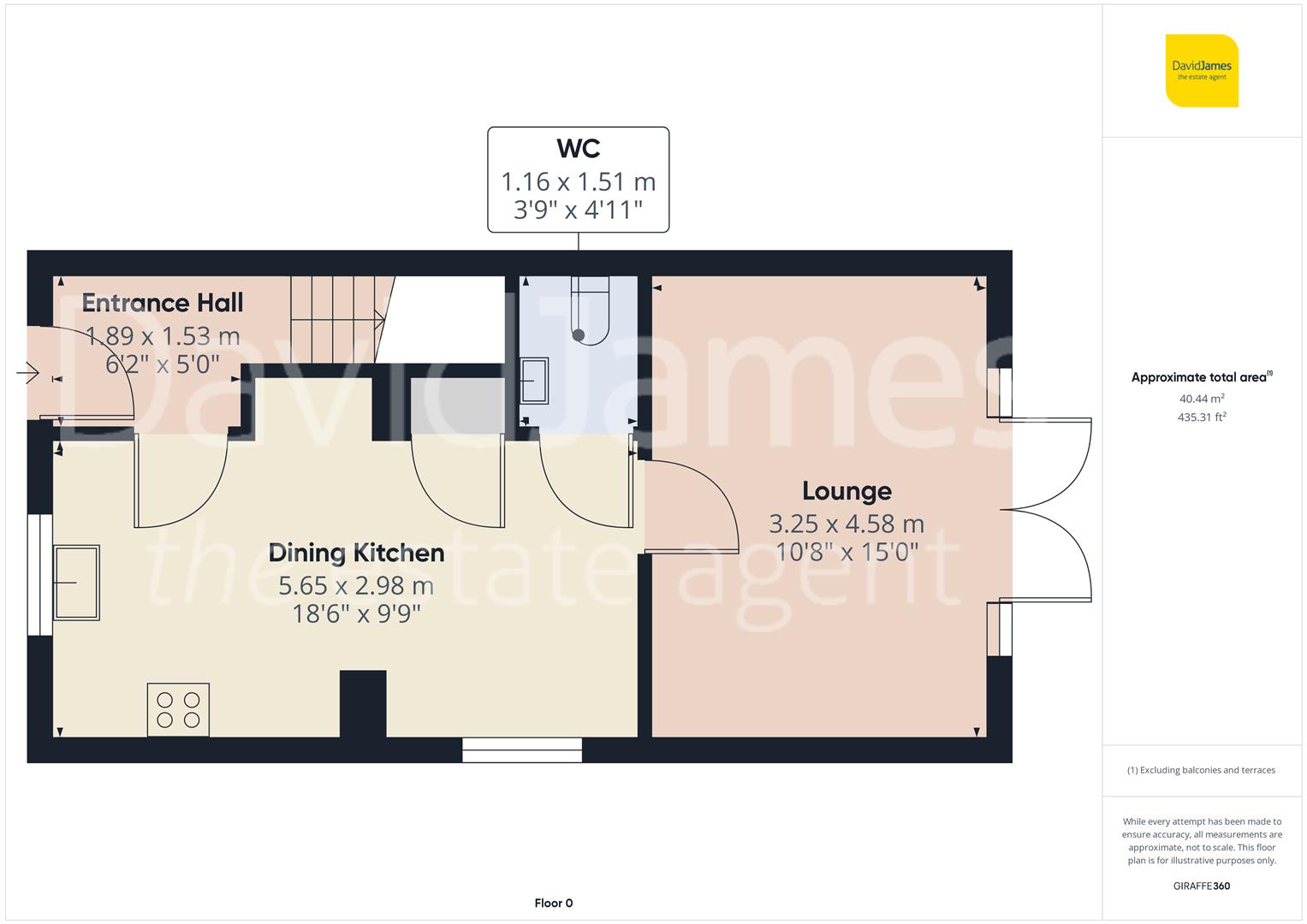 Floorplan for Horsley Lane, Gedling, Nottingham
