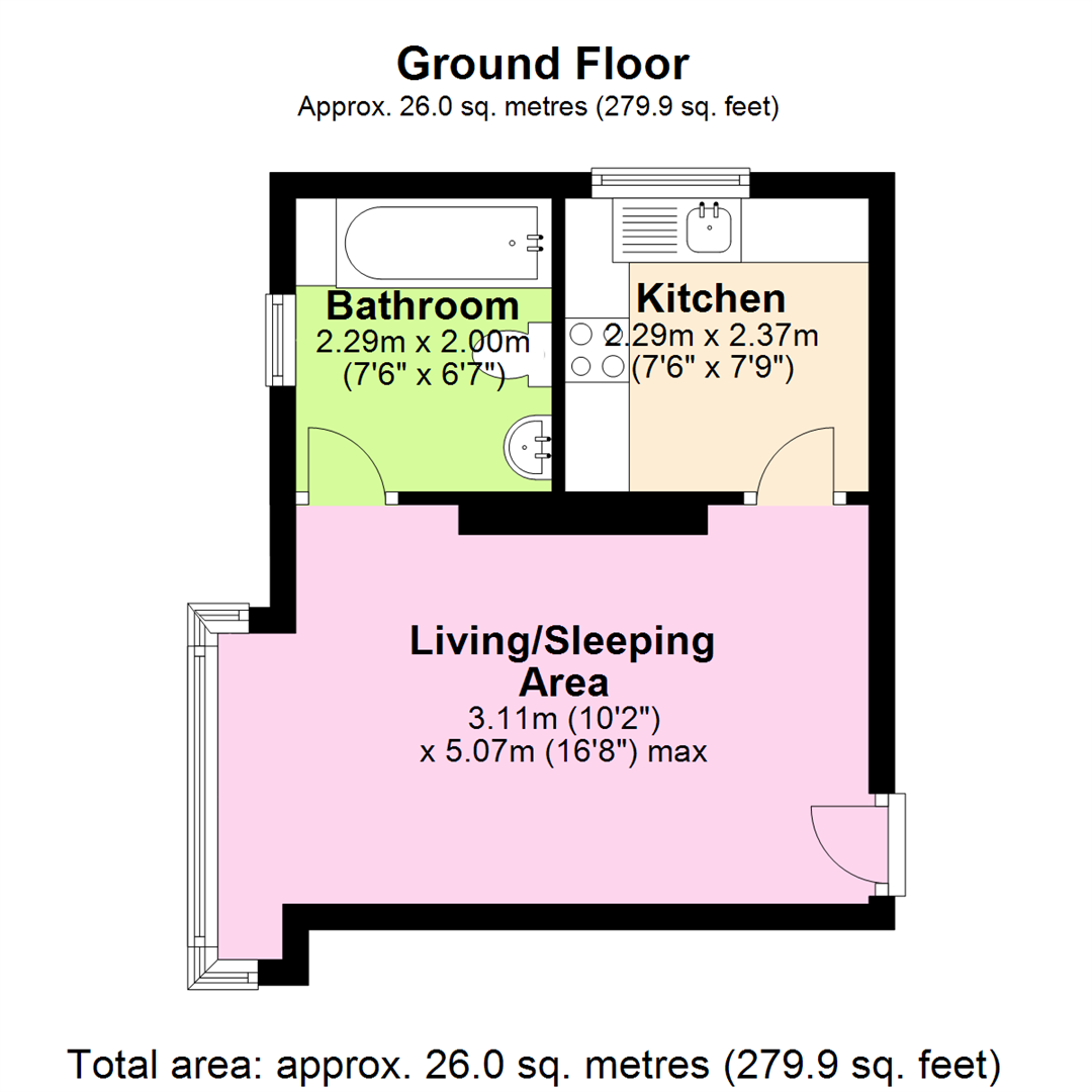 Floorplan for Malvern Road, Mapperley, Nottingham