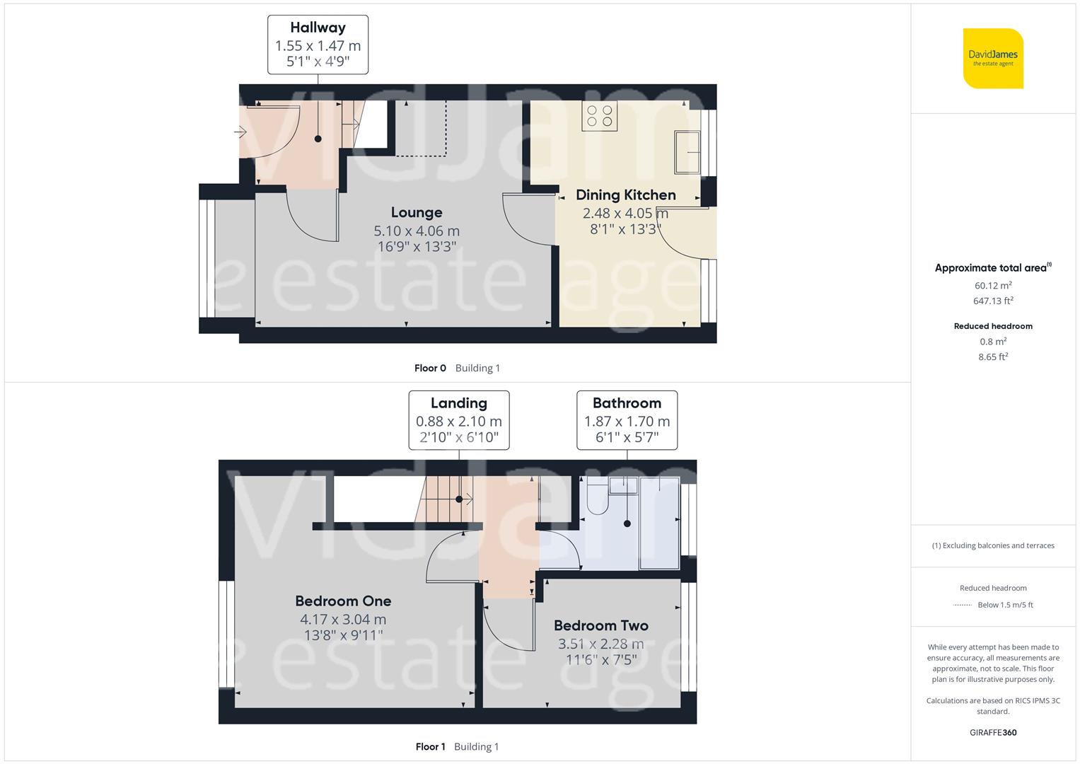 Floorplan for Thetford Close, Arnold, Nottingham