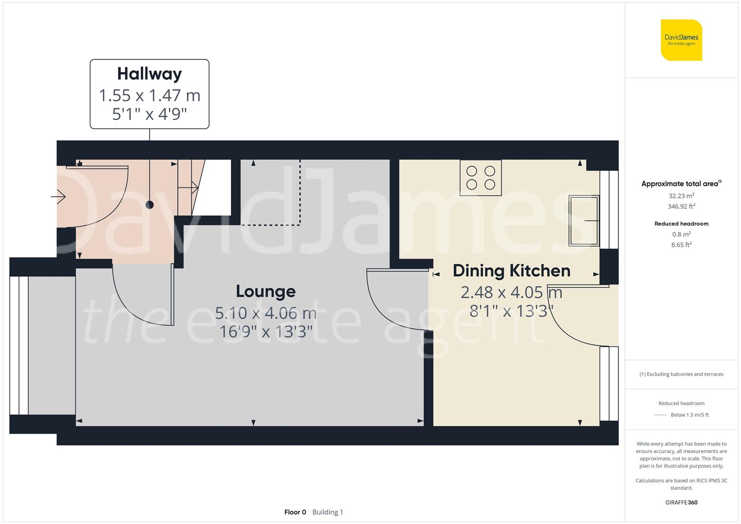 Floorplan for Thetford Close, Arnold, Nottingham