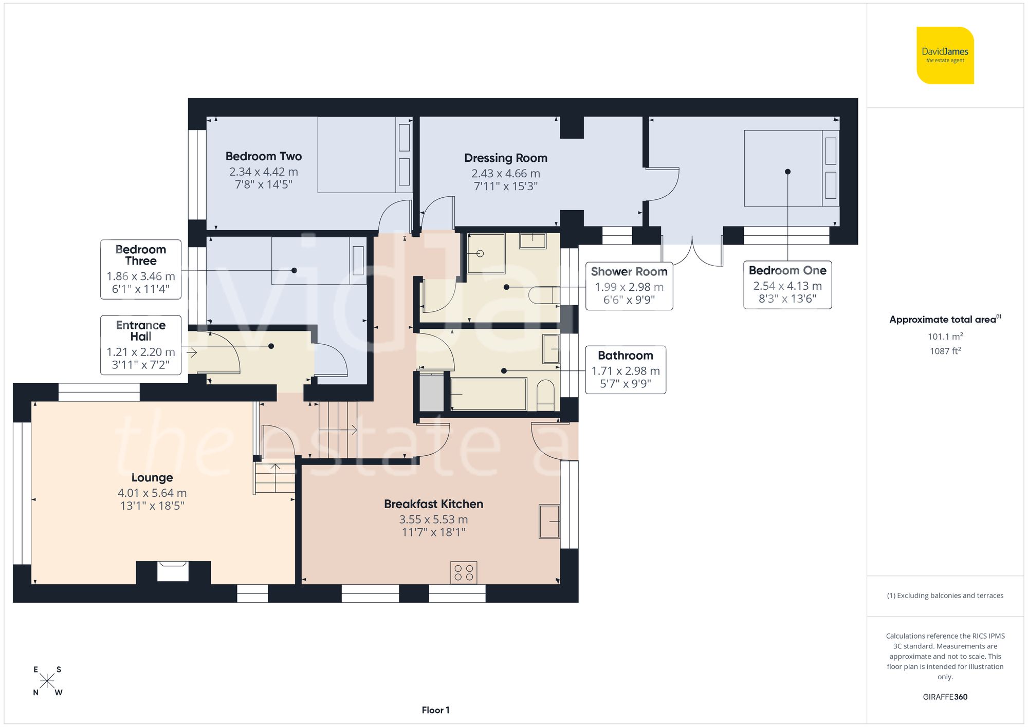 Floorplan for Pilkington Road, Mapperley, Nottingham
