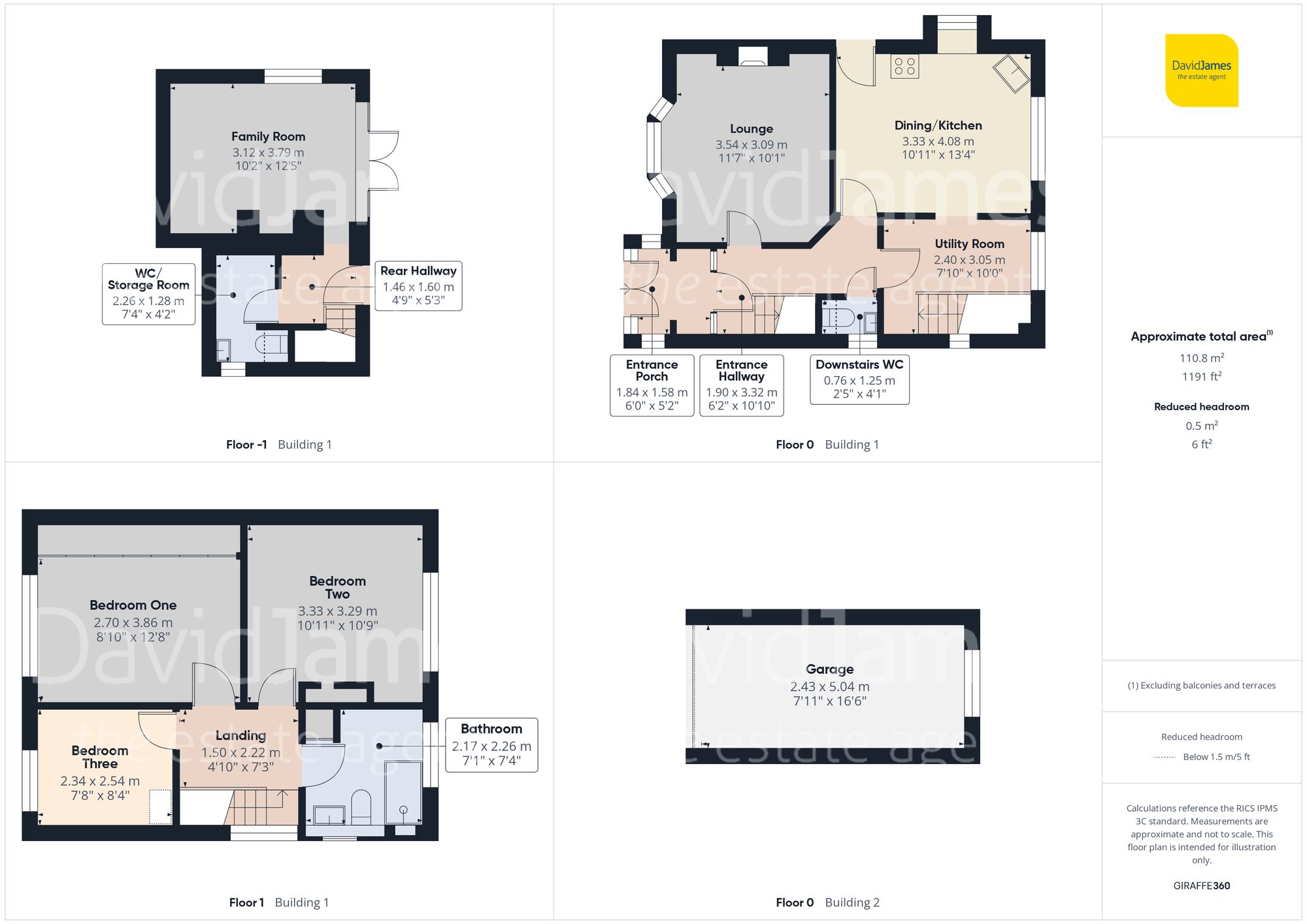 Floorplan for Coronation Road, Mapperley, Nottingham
