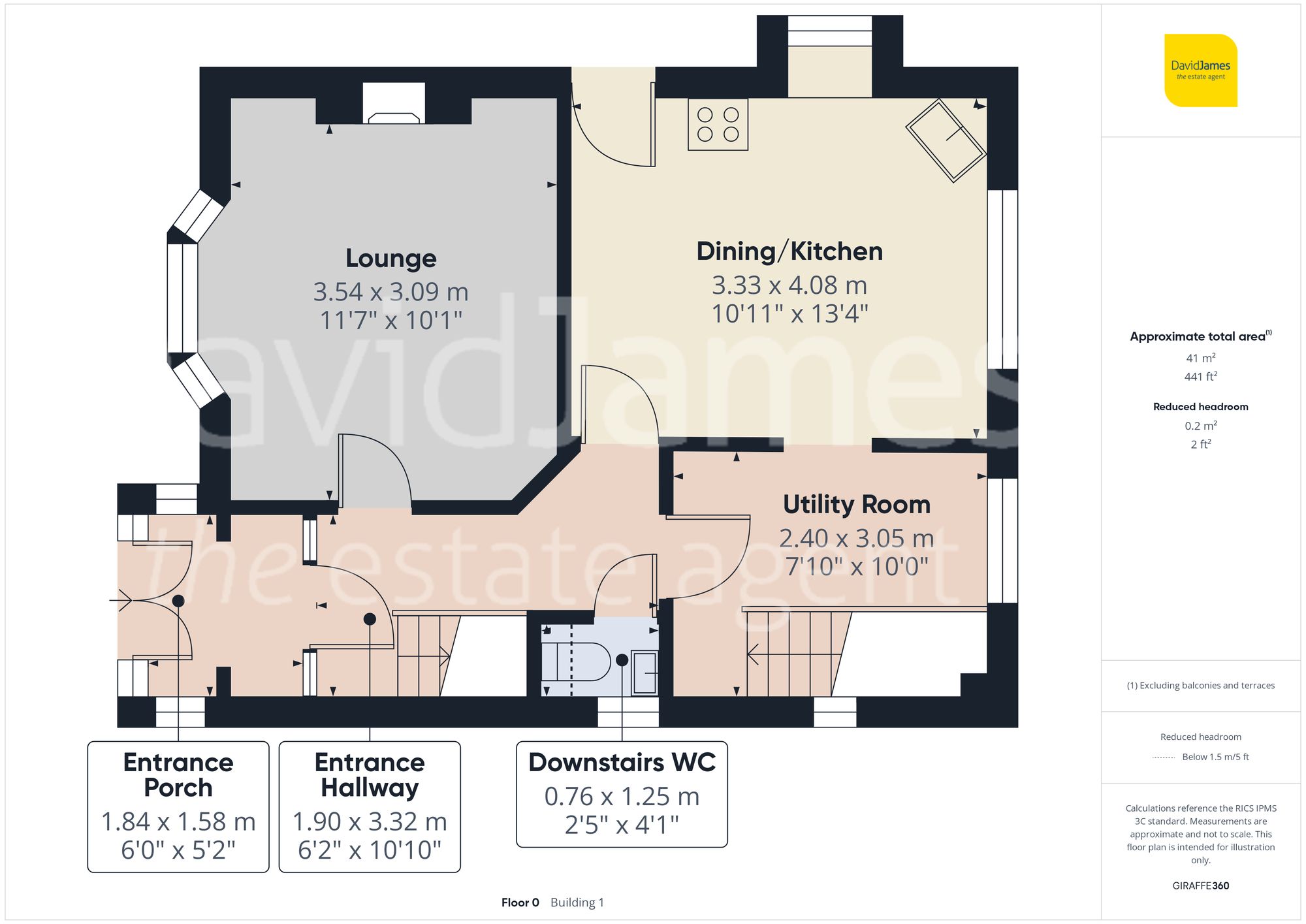 Floorplan for Coronation Road, Mapperley, Nottingham