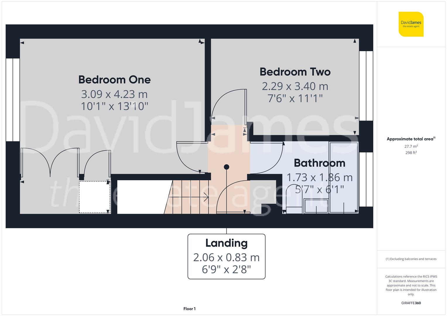 Floorplan for Canonbie Close, Arnold, Nottingham