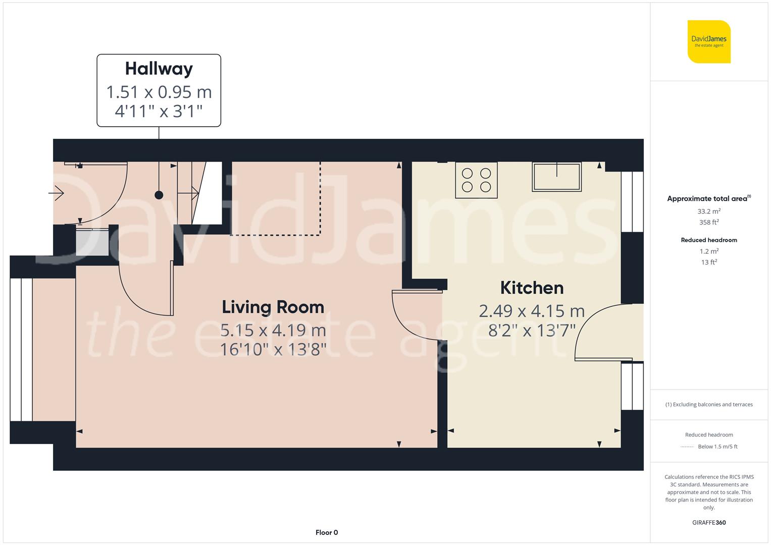 Floorplan for Howbeck Road, Arnold, Nottingham