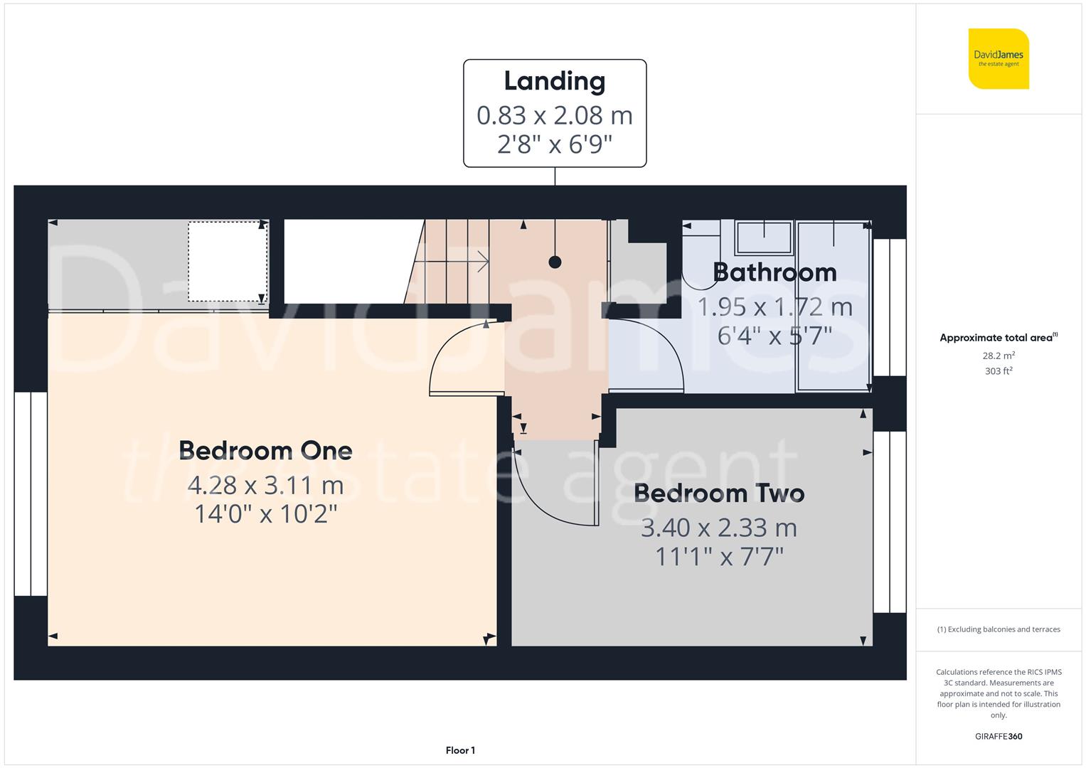 Floorplan for Howbeck Road, Arnold, Nottingham
