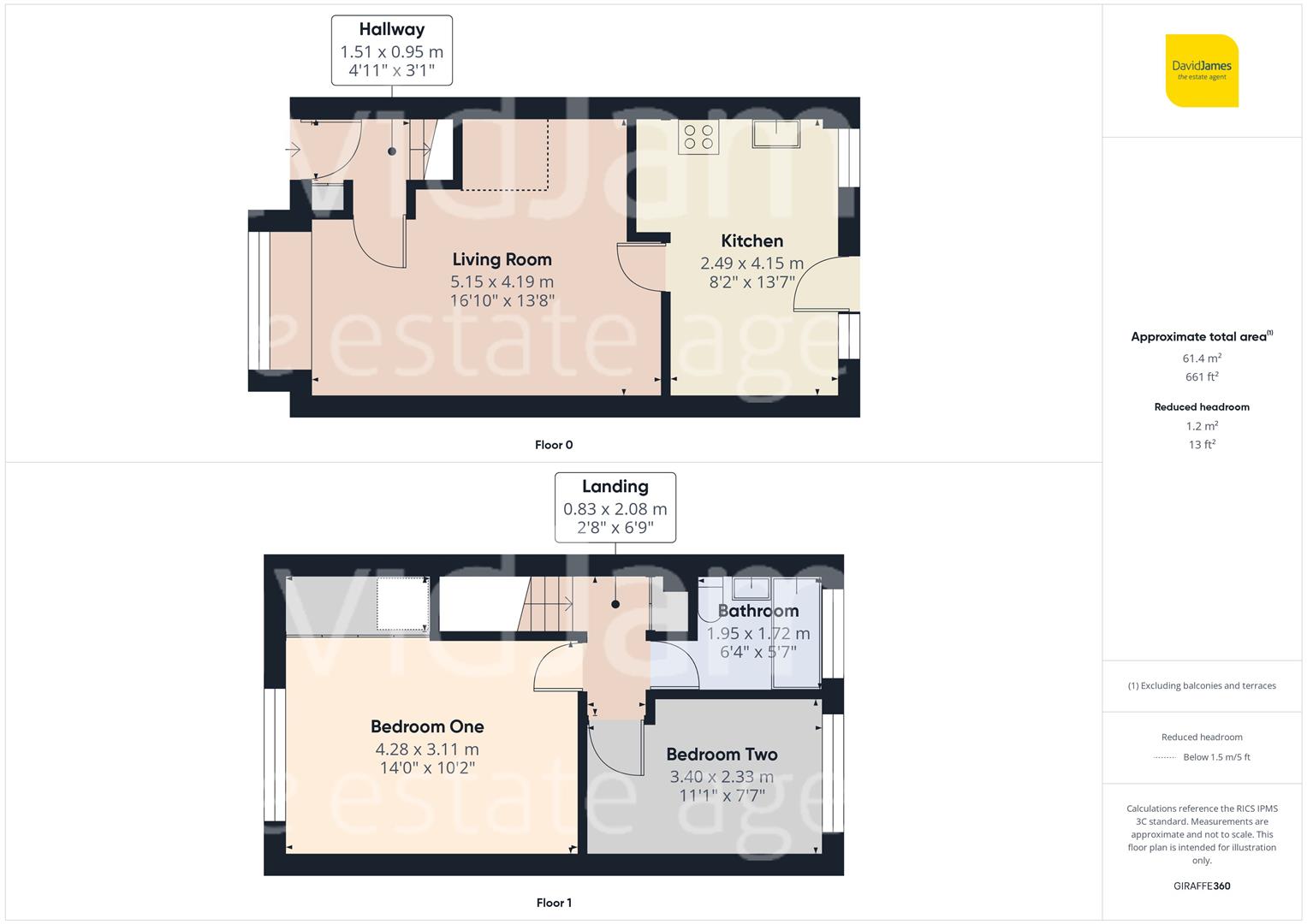 Floorplan for Howbeck Road, Arnold, Nottingham