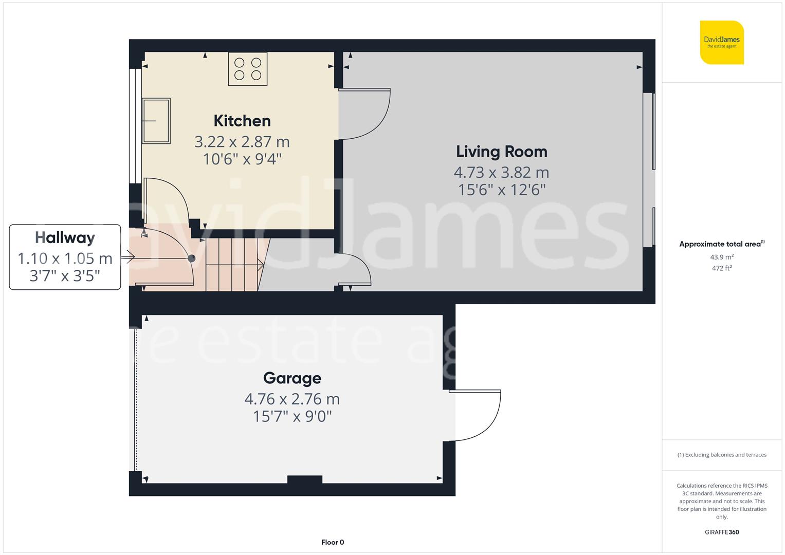 Floorplan for Britannia Avenue, Basford, Nottingham