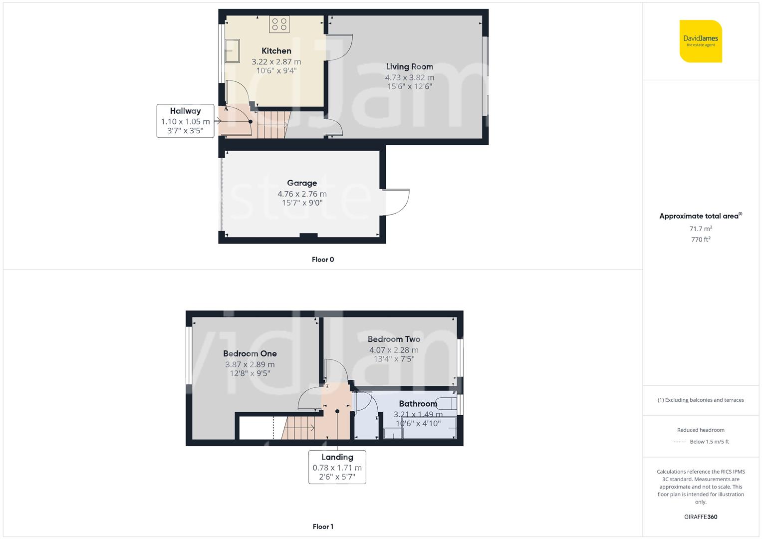 Floorplan for Britannia Avenue, Basford, Nottingham