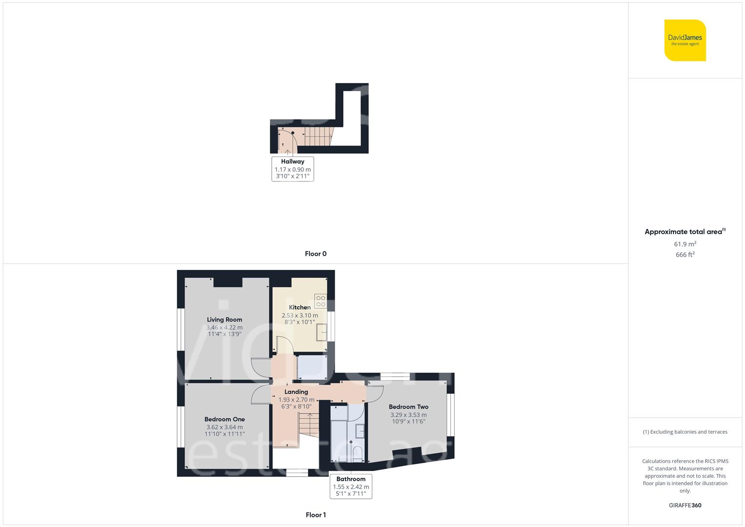 Floorplan for Manvers House, Sherwood Drive, New Ollerton, Newark