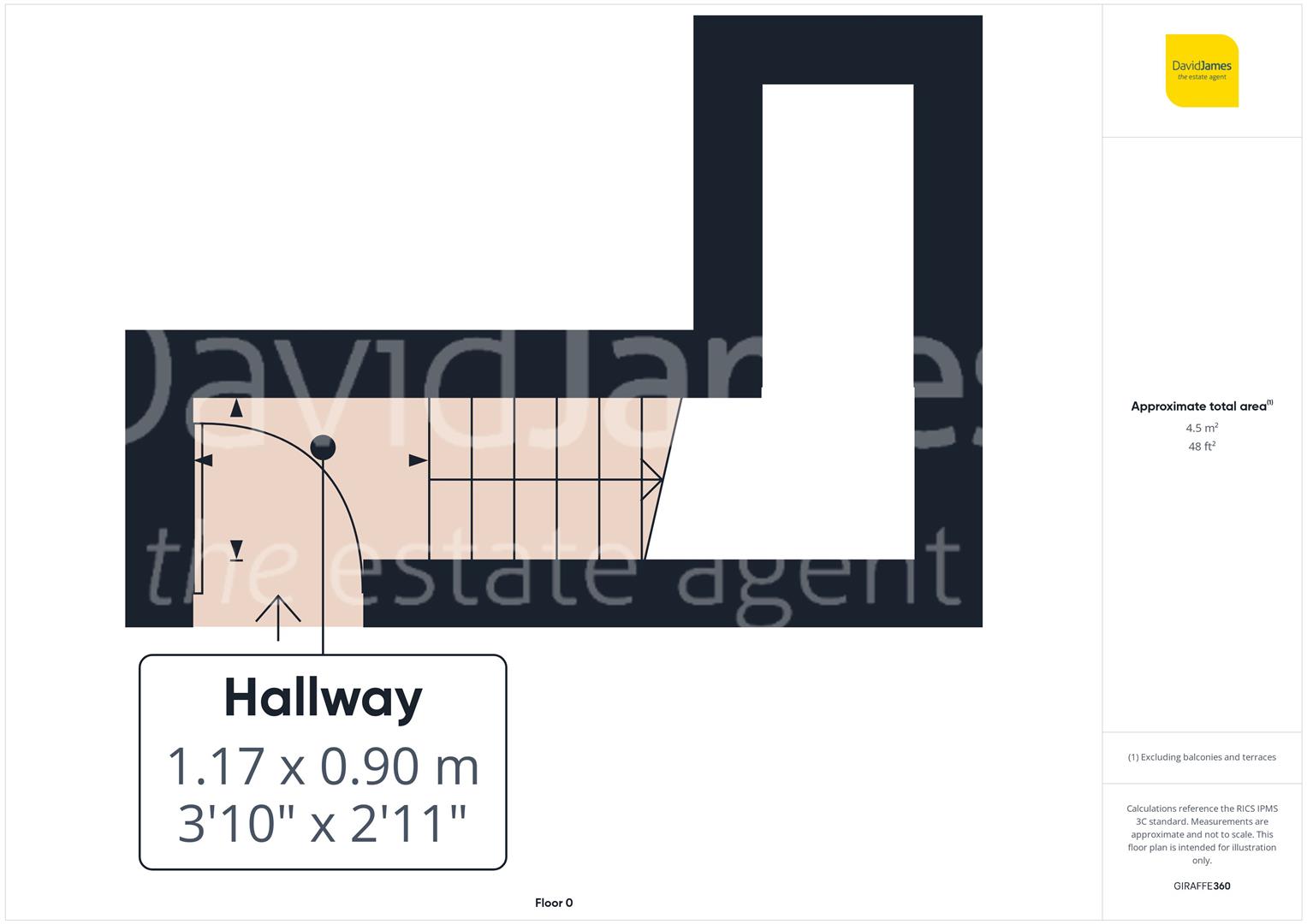Floorplan for Manvers House, Sherwood Drive, New Ollerton, Newark
