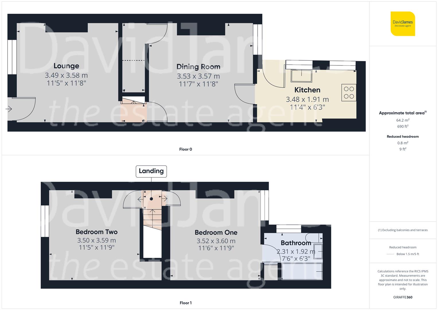 Floorplan for Godfrey Street, Netherfield, Nottingham