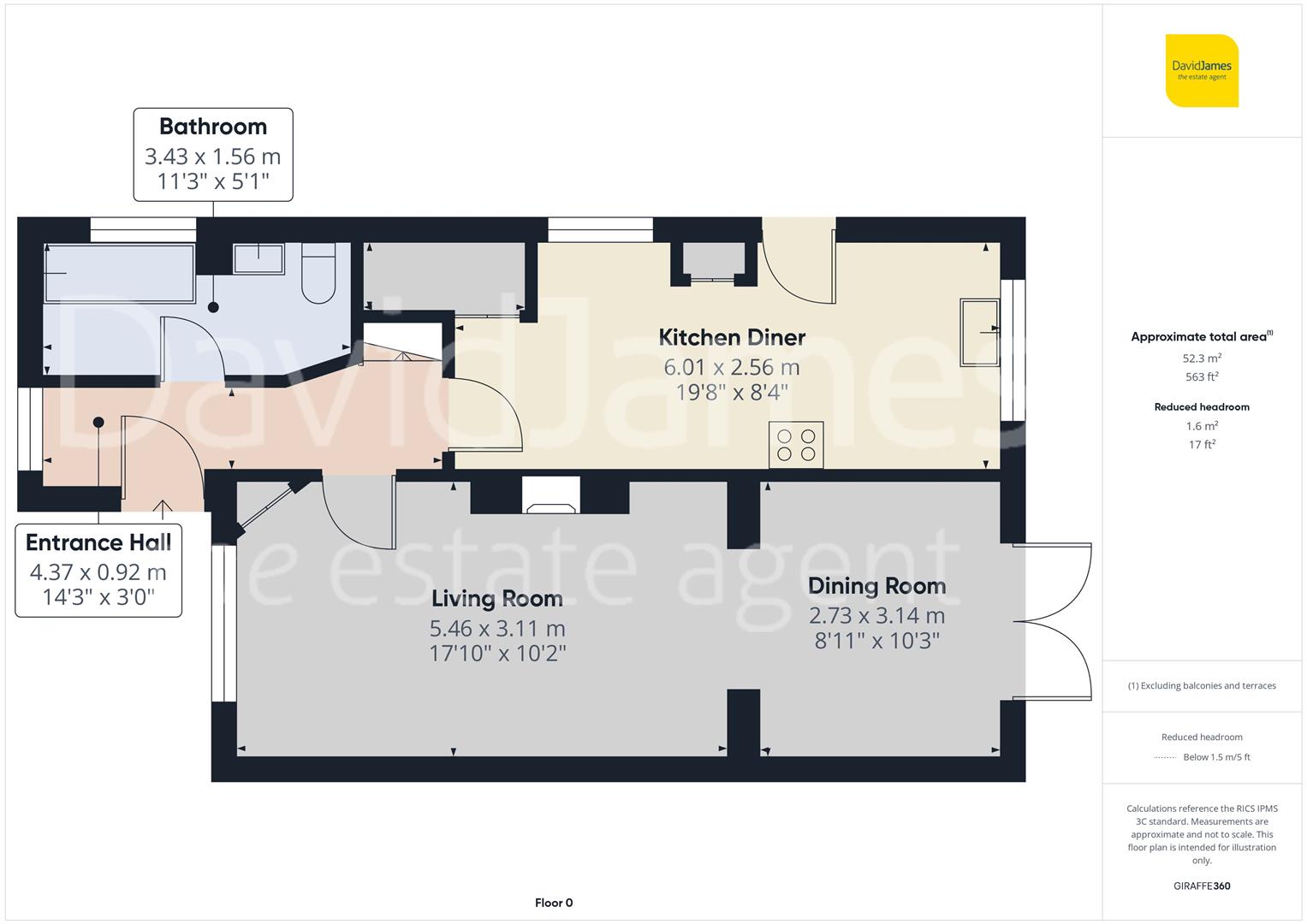 Floorplan for Surgeys Lane, Arnold, Nottingham