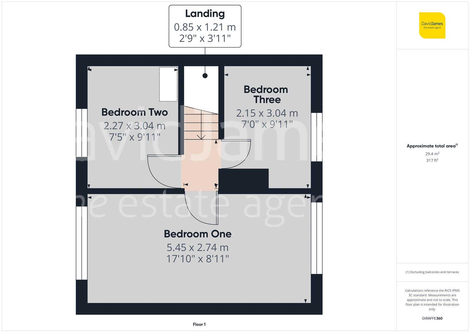 Floorplan for Surgeys Lane, Arnold, Nottingham