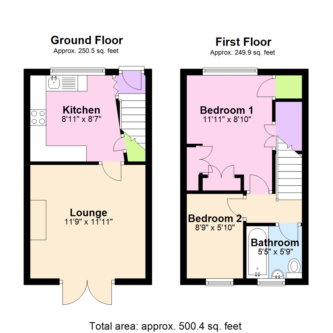 Floorplan for Oulton Close, Arnold, Nottingham