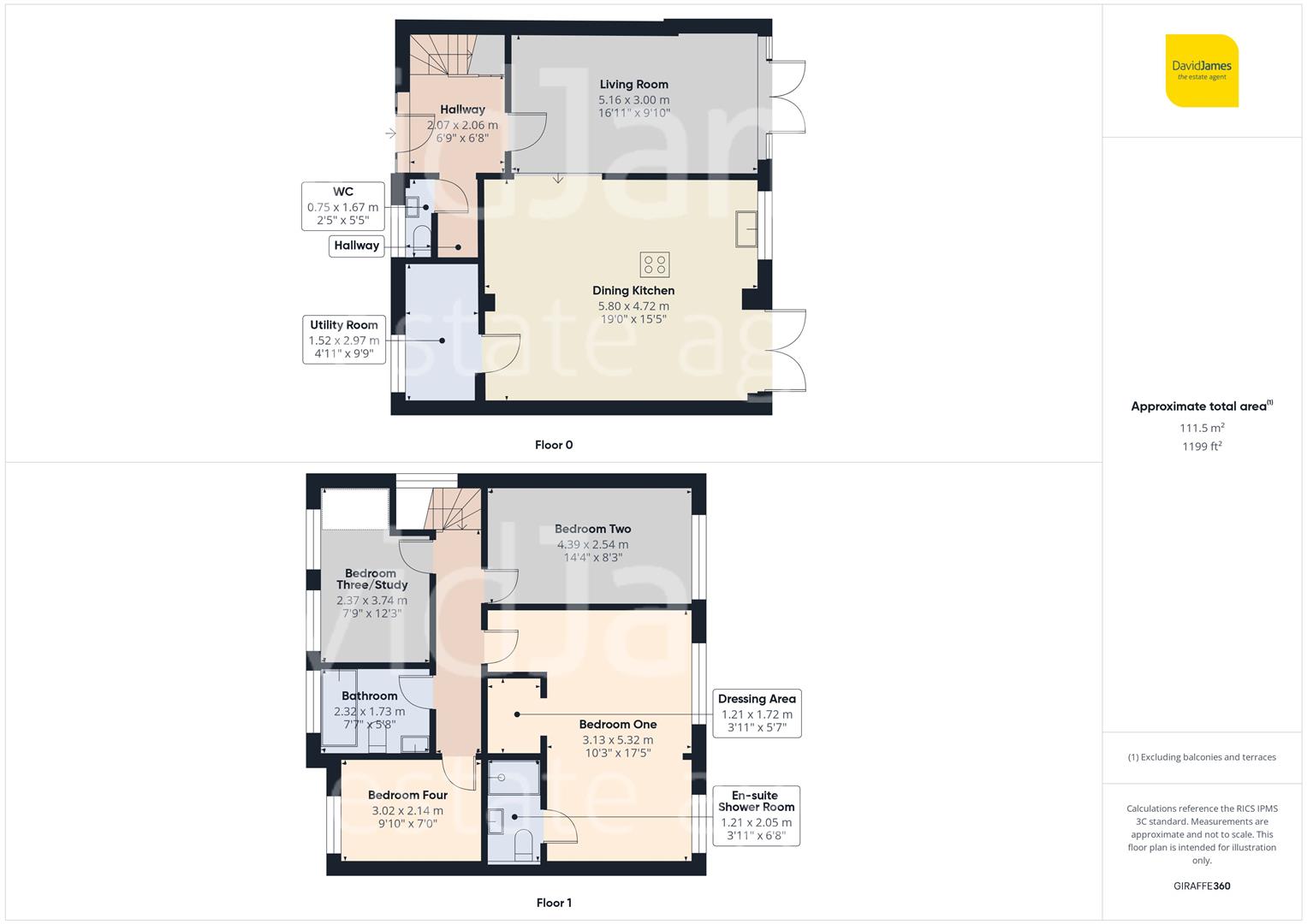 Floorplan for Mapperley Orchard, Arnold, Nottingham
