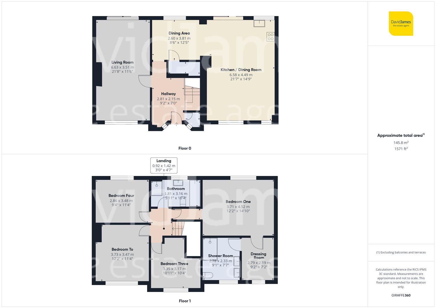 Floorplan for Ernest Road, Carlton, Nottingham