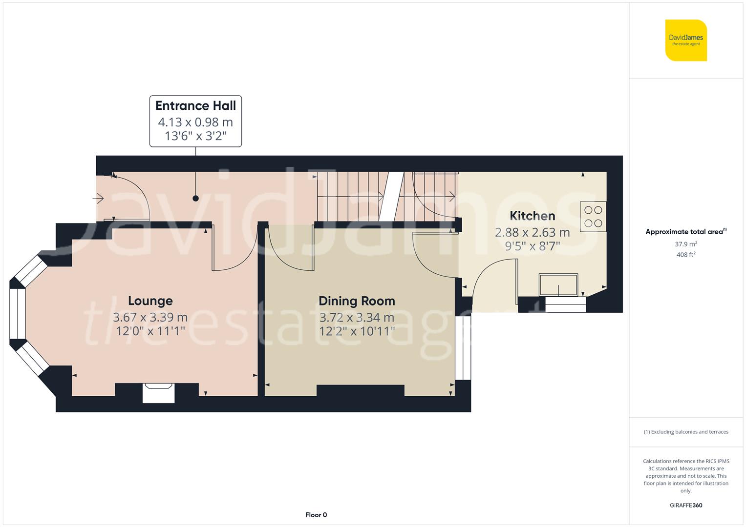 Floorplan for Henrietta Street, Bulwell, Nottingham