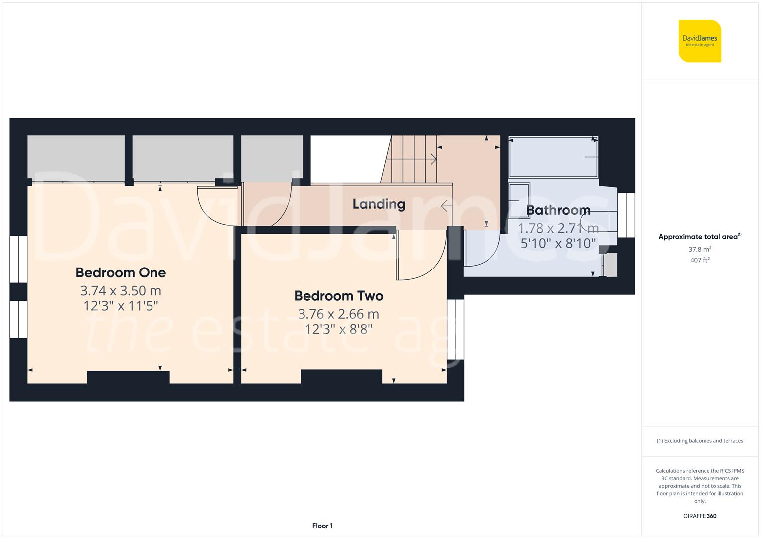 Floorplan for Henrietta Street, Bulwell, Nottingham