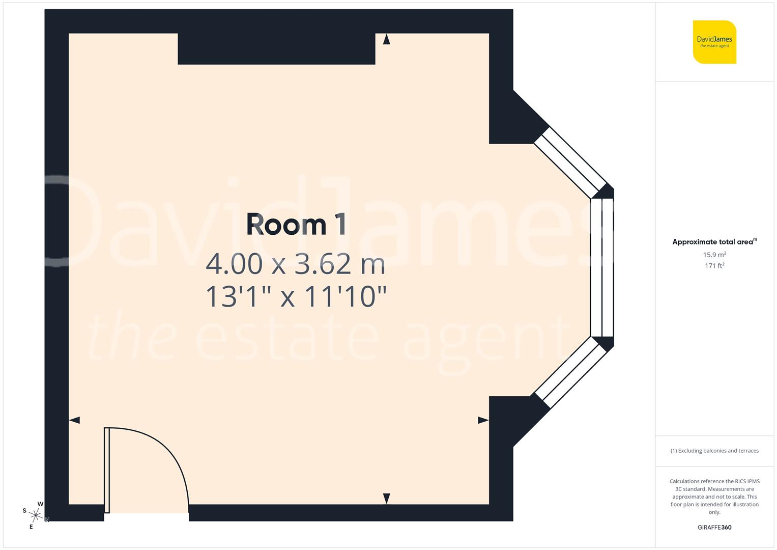 Floorplan for Nottingham Road, Nottingham