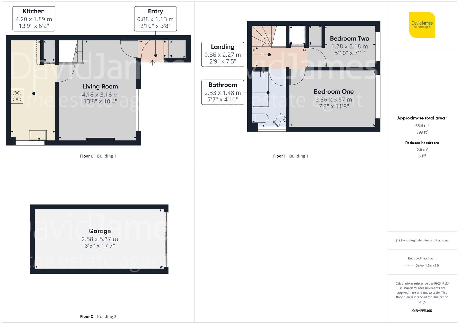 Floorplan for Gunn Close, Nottingham