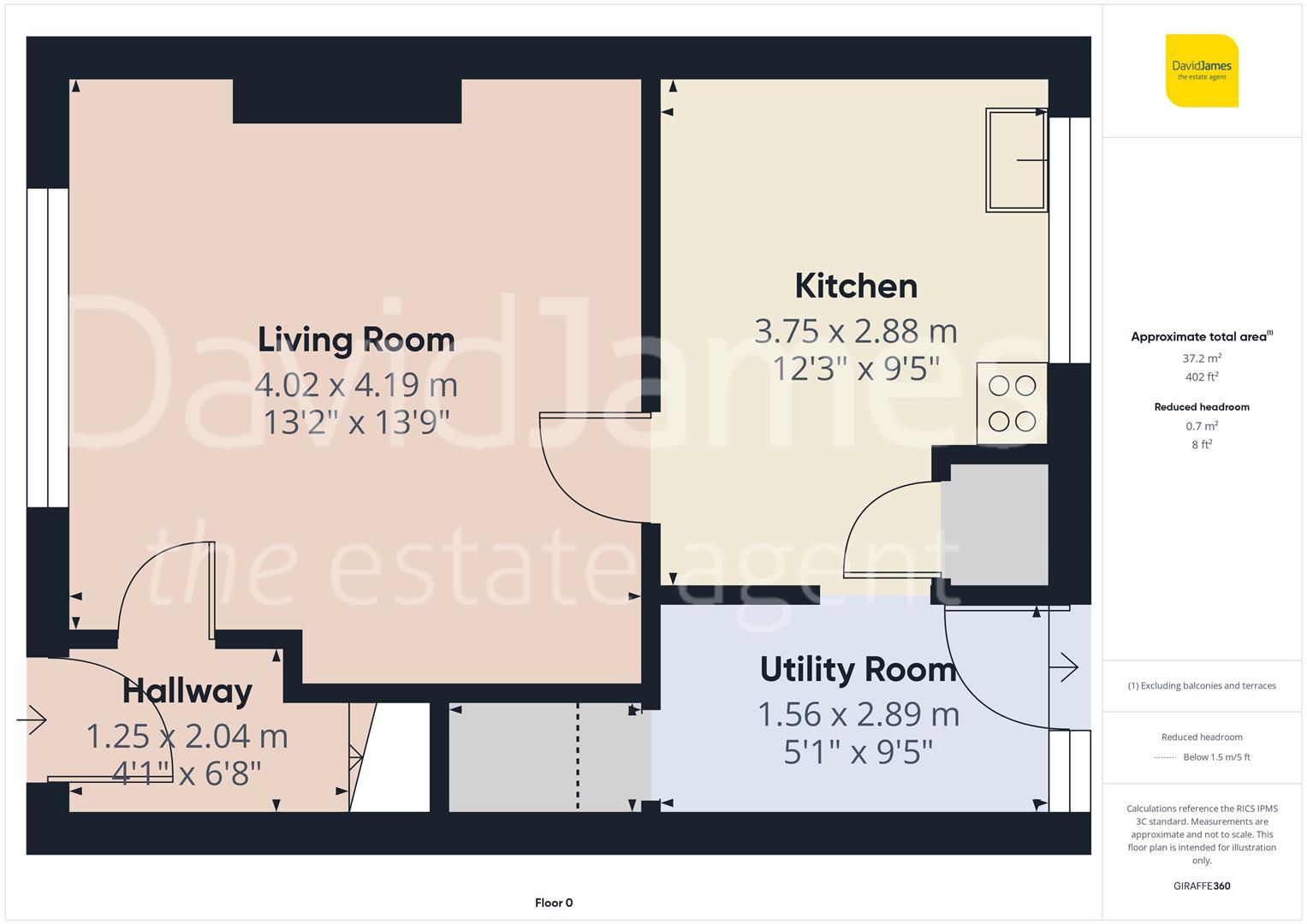Floorplan for Greenwood Road, Bakersfield, Nottingham